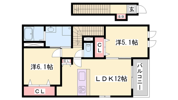 セントラル・アイランドの物件間取画像